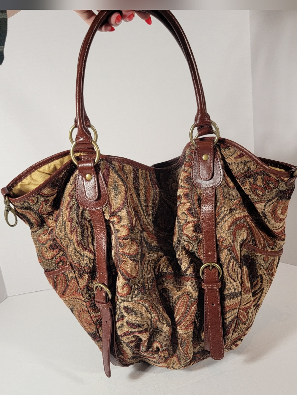 Paisley Tapestry Purse